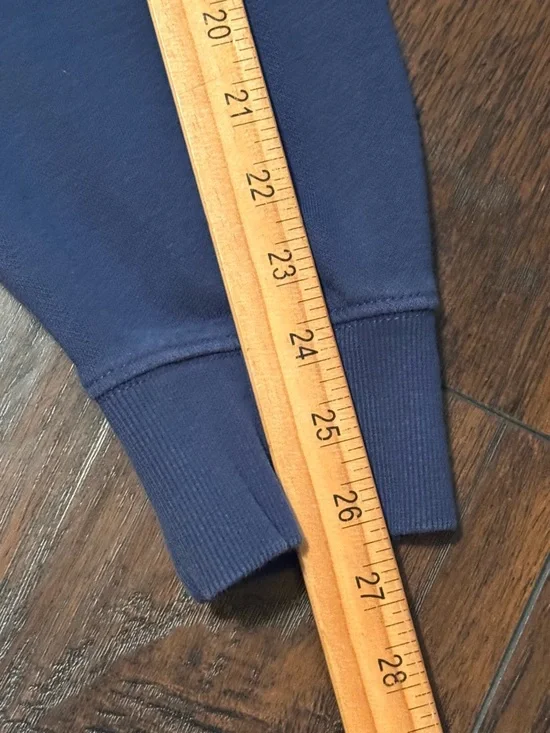 The North Face Hoodie Mens XXL Navy Sweatshirt Long Sleeve Hooded Big Logo - Picture 8 of 10